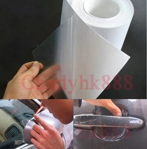 6''x80'' Rhino Skin Car Bumper Hood Paint Protection Film Vinyl Sticker Clear - Picture 1 of 2