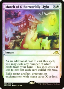 FOIL March of Otherworldly Light ~ Prerelease Kamigawa: Neon Dynasty [ NM ] - Bild 1 von 1