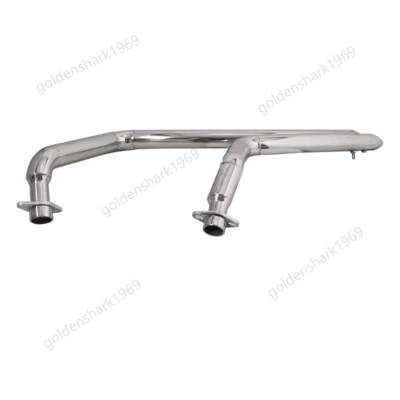 For Honda Shadow Aero 750 VT750 2004-2024 Exhaust System Muffler Silencer Silver - Image 1 of 4