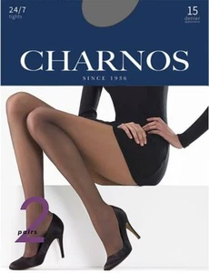 Charnos 15 Denier Body Shaping Control Tights 24/7 - 2 Pack - Picture 1 of 2