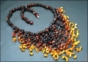 Baltic Amber Necklace. - Picture 1 of 2