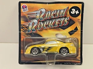 Taco Bell - Racin' Rockets - 2002 - Yellow Car - Collect All 4 - Picture 1 of 3