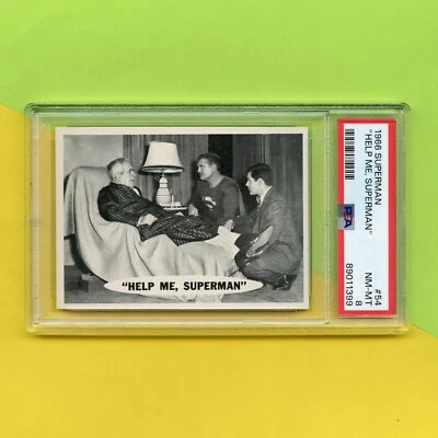 Original 1966 Superman Trading card #54 PSA 8 - Image 1 of 4