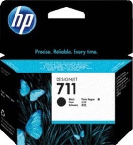 HP - Inktcartridge 711, 80 ml, OEM CZ133A, zwart - Afbeelding 1 van 1