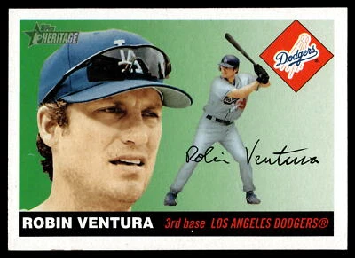 2004 Topps Heritage Robin Ventura  #380 Los Angeles Dodgers Baseball Card - Image 1 of 2
