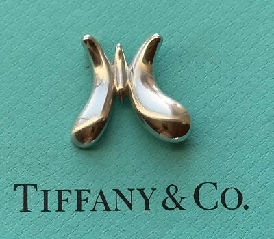 Tiffany & Co  Elsa Peretti Butterfly Brooch Pin Sterling Silver 925 - Image 1 of 2