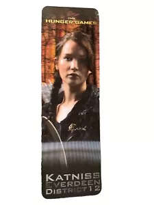 KATNISS HUNGER GAMES LENTICULAR BOOKMARK NEW - Foto 1 di 3