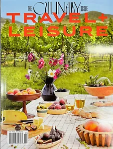 TRAVEL + LEISURE-SEPTEMBER 2024-THE CULINARY ISSUE-NEW-NO LABEL-FAST SHIPPING - Imagen 1 de 1