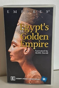Empires - Egypt's Golden Empire Documentary | VHS Tapes | Free Postage - Picture 1 of 9