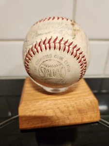 1960 San Francisco Giants Autographed BB (HOF Cepeda, Marichal, Mays, McCovey) - Picture 1 of 6
