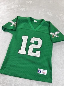 Camiseta De Colección Philadelphia Eagles Niños Grande Verde NFL Fútbol Logo 7 Años 80 90 - Imagen 1 de 12