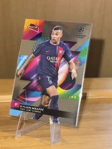 Topps UEFA Club Competitions Finest 2023/24 Kylian Mbappe Base Card #49 - Bild 1 von 2