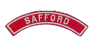 SAFFORD RWS Red & White Community Strip Boy Scout - Picture 1 of 2