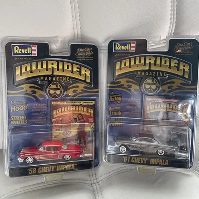 Новый винтажный магазин Revell Lowrider 58 61 Chevy Impala 210 207 86-3275 86-3272 - Изображение 1 из 4