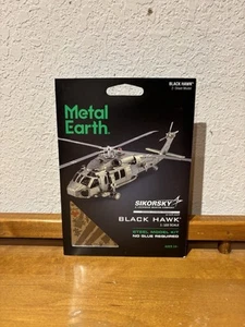 Metal Earth Black Hawk Steel Model Kit - Picture 1 of 3