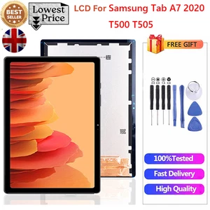 For Samsung Galaxy Tab A7 10.4" T500 T505 LCD Screen Touch Glass Digitizer Black - Picture 1 of 2