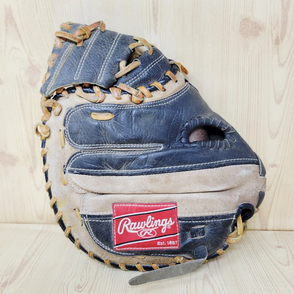 Guante de béisbol Rawlings Lite Toe Catcher RCMB REG lanzamiento a la derecha derecho Foto 1 de 4