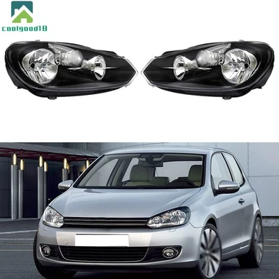 Conjunto de par de faros para Volkswagen Golf Jetta Sportwagen (MK6) 2010-2014 Foto 1 de 4
