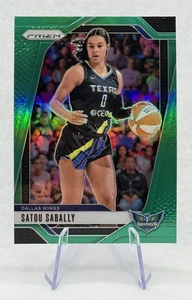 Satou Sabally 2024 Panini WNBA Prizm Green #43 Dallas Wings - Picture 1 of 2