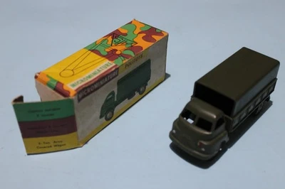 POLITOYS CARRO AUTOCARRO MILITARE COPERTO 3 TON (COD. 4) OTTIMO S. 1:41 CON BOX - Immagine 1 di 3