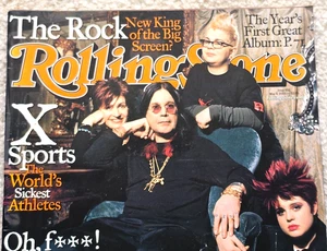 Ozzy Osbourne Family Rolling Stone Magazine 895 Rock Crow Dave Matthews 2002 - Picture 1 of 16