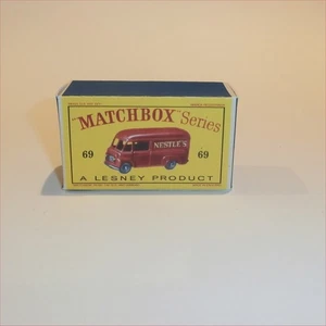 Matchbox Lesney 69a Nestles Van Empty D Style Repro Box - Picture 1 of 4