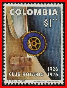 COLOMBIA 1976 ROTARY CLUB MNH (E15-a) - Picture 1 of 1
