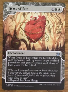 MTG Wilds of Eldraine Enchanting Tales, Grasp of Fate - Borderless - Picture 1 of 1