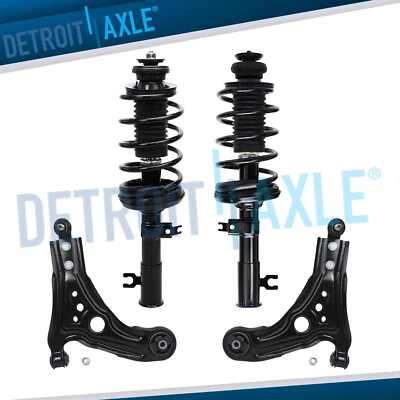 Apoios de suspensão dianteiros e braços de controle inferiores de mola helicoidal para Chevy Aveo Aveo5 Pontiac Wave - Imagem 1 de 4