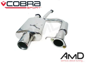 Cobra Sport Fiesta ST150 Cat Back Exhaust System Stainless Steel Resonated FD17 - Picture 1 of 3