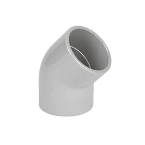 c-PVC Plain 45°Elbow - Picture 1 of 11