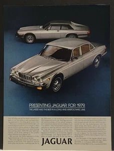1979 Jaguar XJ12 XJ6 Automobile Car Print Ad - Picture 1 of 1