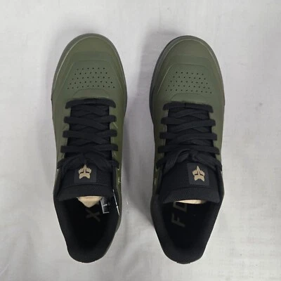 Fox Racing Mens Union Flat Mountain Bike MTB Shoes Olive Green US 10 *SAMPLE* - Image 1 of 4