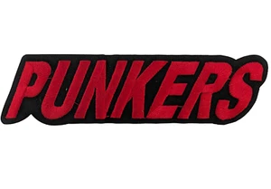 Punkers Patch Embroidered Iron On Patch Punk Music - Picture 1 of 1