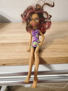monster high clawdeen wolf doll emoji paw dress - Picture 1 of 3