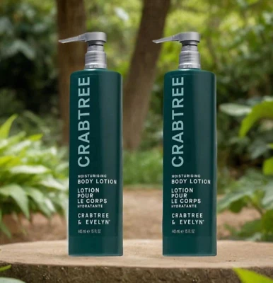 2 lociones corporales hidratantes Crabtree & Evelyn 15 fl. [443ML] ¡NUEVO! Foto 1 de 4