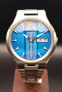 Seiko 3863-8000 Quartz Men's Wristwatch 1973 ’ s Overfallen - Picture 1 of 9