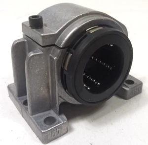 SKF LB40 mit Gehäuse Lagerblock Kugellagereinheit LB 40 Linearlager Ø40 - Foto 1 di 5