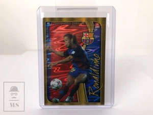 Ronaldinho Trading Card FC Barcelona 2004 Mundi Cromo AS #48 - Football Brazil - Picture 1 of 7
