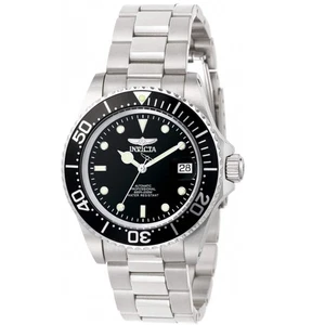 Invicta Pro Diver Silver/Black Men's 200m Stainless Steel Automatic Watch 8926OB - Picture 1 of 4