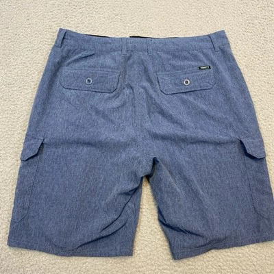 Pantalones Cortos Híbridos Trinity 33 Para Hombre 33 Bermudas Carga Azul Entrenamiento Natación Playa Foto 1 de 4