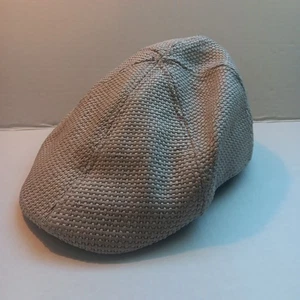 Vintage Original Penguin Munsingwear Flat Cap Newsboy Cabbie Grey 100% Paper S/M - Picture 1 of 11