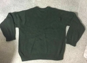 Tommy Hilfiger men's size XL Green Knit Crew Neck Sweater - Picture 1 of 7