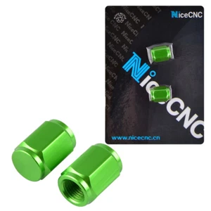 Tire Rim Valve Air Dust Cover Cap For Kawasaki KX100 KX125 KX250 KX250F KX450F - Picture 1 of 9