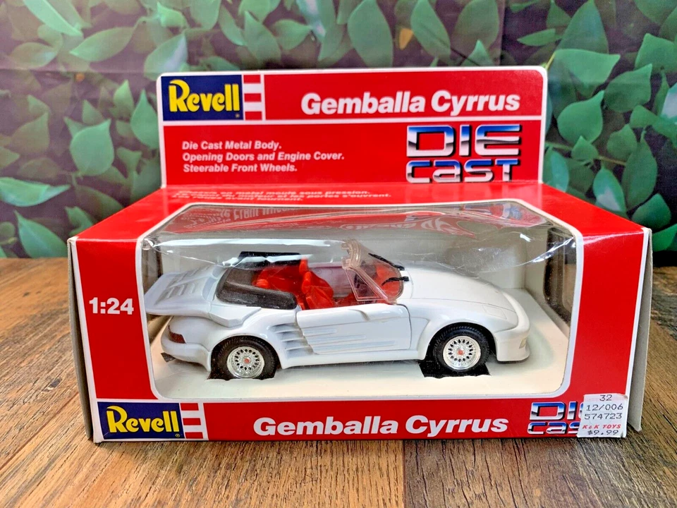AS-IS DIECAST CAR REVELL 1990 GEMBALLA CYRRUS SCALE 1:24 - Image 1 of 4