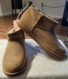 NWT Juicy Couture KLEA Tan Booties Sz. 8.5M SUPER CUTE!!! ๐ - Picture 1 of 10