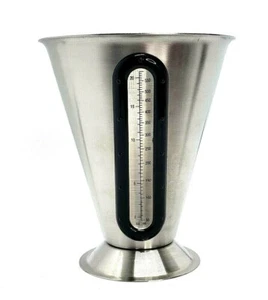 INOX Measuring Beaker: 18/8 Stainless Steel - 20 oz - 600 ml - Picture 1 of 10