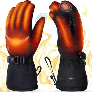 🔥Heated Gloves for Men Women EEIEER Mens Winter Heating Gloves Rechargeable M🔥 - Picture 1 of 7