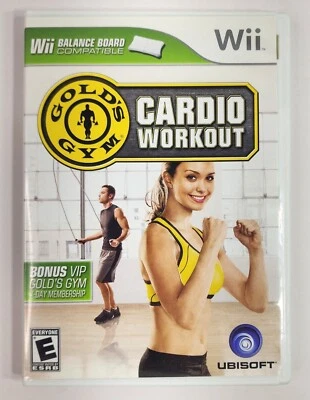 Gold's Gym Cardio Workout (Nintendo Wii, 2009) - No Manual - Image 1 of 3