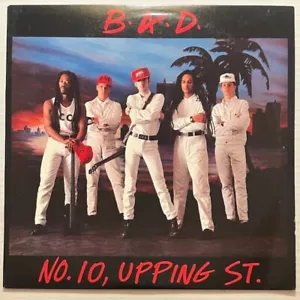 B.A.D. No. 10, Upping St. 1986 US PROMO LP + PRESS KIT Mick Jones THE CLASH - Picture 1 of 5